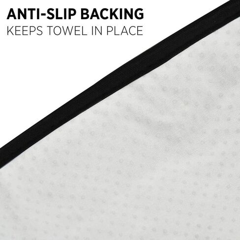 BDK UltraFit Waterpoof Car Seat Towel Cover, Black Trim – Washable Sweat Seat Protector, Ideal for Gym Swimming Surfing Running Crossfit, Fits Most Auto Truck Van and SUV in Kuwait