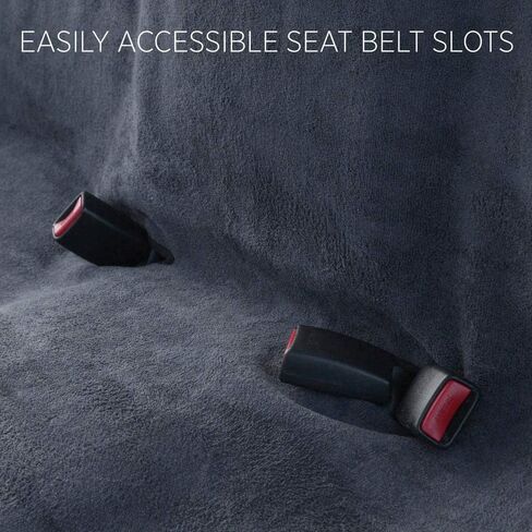 BDK UltraFit Waterpoof Car Seat Towel Cover, Black Trim – Washable Sweat Seat Protector, Ideal for Gym Swimming Surfing Running Crossfit, Fits Most Auto Truck Van and SUV in Kuwait