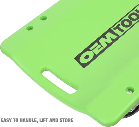 OEMTOOLS 24977 36" Mechanic’s Creeper with Headrest, Low Profile Creeper, Automotive Creeper, 350 Pound Weight Capacity, Green in Saudi Arabia
