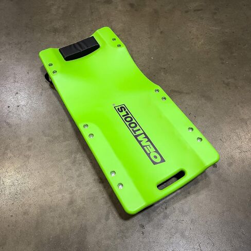 OEMTOOLS 24977 36" Mechanic’s Creeper with Headrest, Low Profile Creeper, Automotive Creeper, 350 Pound Weight Capacity, Green in Saudi Arabia