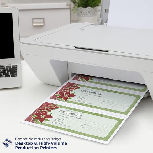 PrintWorks Half Sheet Perforated Paper, 8.5 x 11, 24 lb, 500 Sheets, White (04118) in Saudi Arabia
