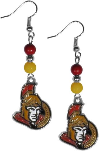 Siskiyou Sports NHL Fan Bead Dangle Earrings in Kuwait