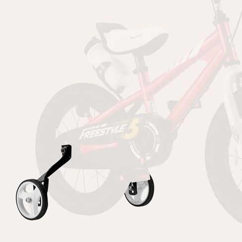 RoyalBaby Kids Bike Training Wheels for RoyalBaby 16 Inch & 18 Inch Bicycle, 16"/18" Pink, 1 Pair in Saudi Arabia