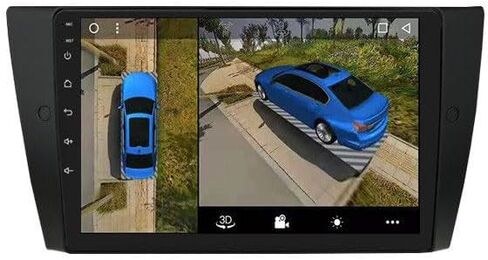 لسيارات BMW M3 2000-2013 Android 12 ستيريو سيارة مع Carplay لاسلكي/Android Auto WiFi 2+32G 4 Core GPS Navigation Radio Player 9 بوصة HD شاشة تعمل باللمس كاميرا احتياطية صوتية وحدة رأس الوسائط المتعددة in Kuwait