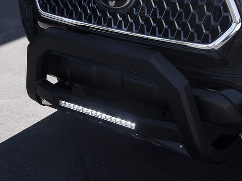 Armordillo USA 7176829 AR Series Bull Bar W/LED Fits 2007-2018 Chevy Silverado 1500 - Matte Black W/Aluminum Skid Plate in Saudi Arabia