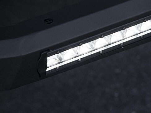 Armordillo USA 7176829 AR Series Bull Bar W/LED Fits 2007-2018 Chevy Silverado 1500 - Matte Black W/Aluminum Skid Plate in Saudi Arabia