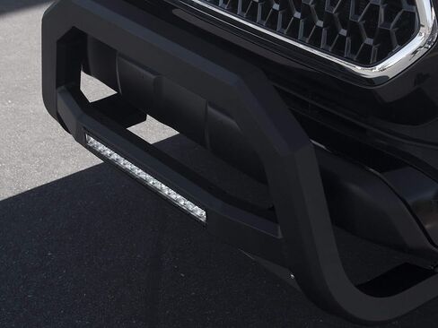 Armordillo USA 7176829 AR Series Bull Bar W/LED Fits 2007-2018 Chevy Silverado 1500 - Matte Black W/Aluminum Skid Plate in Saudi Arabia