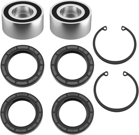 Front Wheel Bearing for Honda FourTrax Rancher TRX420 2007-2014，Replaces # 91051-HC5-003 91051-HC5-004,Dust Seal (40X58X7) Oil Seal (38X50X6),Circlip (50MM) in Saudi Arabia