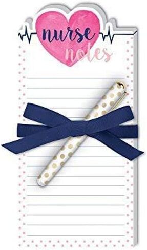 Nurse Stethoscope Die-Cut Note Pad with Pen (11899) 4 x 8 in in Saudi Arabia