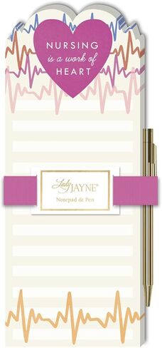 Nurse Stethoscope Die-Cut Note Pad with Pen (11899) 4 x 8 in in Saudi Arabia