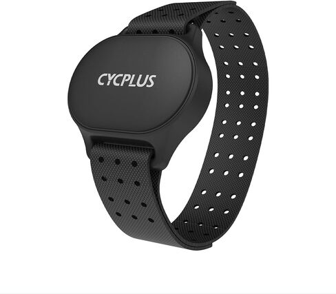 سوار يد لمراقبة معدل ضربات القلب من CYCPLUS، شاشة بلوتوث 5.1 ANT+ HR مع مؤشر LED لمنطقة HR، مقاومة للماء IP67، تستخدم للجري وركوب الدراجات والجيم والرياضات الأخرى in Kuwait