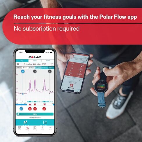 Polar Pacer Pro - ساعة جري متقدمة بنظام تحديد المواقع العالمي (GPS) - تصميم خفيف للغاية وأزرار للإمساك - برنامج تدريب جديد وأدوات استرداد in Kuwait
