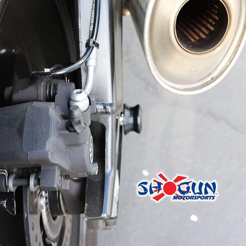 Shogun BMW S1000R S 1000 R Swingarm Spools 2017 2018 2019 - Sliders -701-0359- Black - MADE IN THE USA in Saudi Arabia