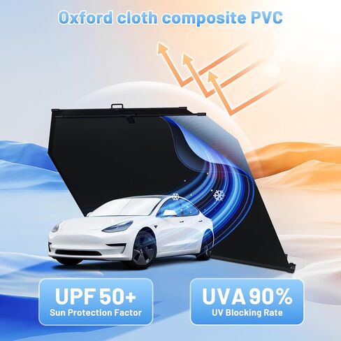 مظلة شمسية للزجاج الأمامي قابلة للسحب مع حجم قابل للتعديل - أقنعة شمسية كبيرة تناسب الزجاج الأمامي لنماذج مختلفة مع أكواب الشفط، وتحجب الأشعة فوق البنفسجية والعزل الحراري للشمس in Kuwait