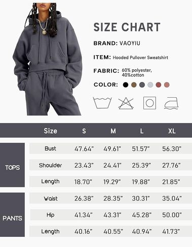 المرأة الصوف 2 قطعة ملابس رياضية المحاصيل مقنعين البلوز البلوز ركض Sweatpants رياضية مجموعة in Saudi Arabia