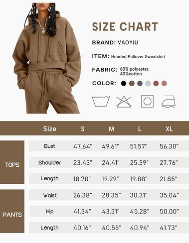 المرأة الصوف 2 قطعة ملابس رياضية المحاصيل مقنعين البلوز البلوز ركض Sweatpants رياضية مجموعة in Kuwait