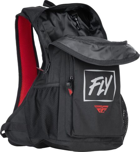 حقيبة ظهر Fly Racing 2022 Jump Pack (أسود/رمادي/أحمر) in Kuwait