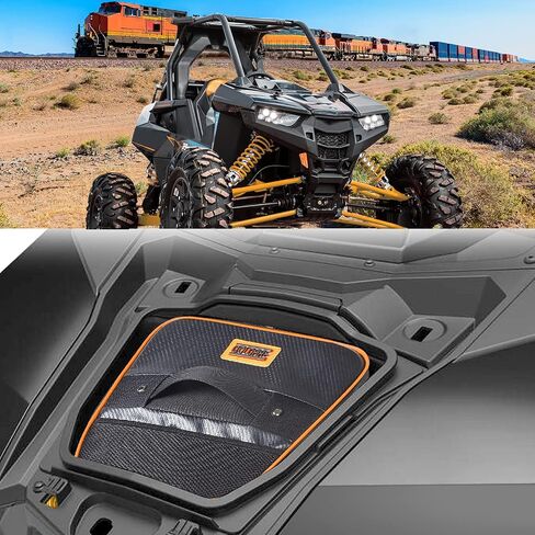 ملحقات Goldfire UTV، حقيبة تخزين تحت الغطاء RZR RS1 مطورة باللون الأسود 2022 / حقيبة أدوات مقاومة للماء لبطانة صندوق التبريد متوافقة مع Polaris RZR RS1 2018+(OEM #: 2882700) in Saudi Arabia