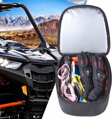 ملحقات Goldfire UTV، حقيبة تخزين تحت الغطاء RZR RS1 مطورة باللون الأسود 2022 / حقيبة أدوات مقاومة للماء لبطانة صندوق التبريد متوافقة مع Polaris RZR RS1 2018+(OEM #: 2882700) in Saudi Arabia