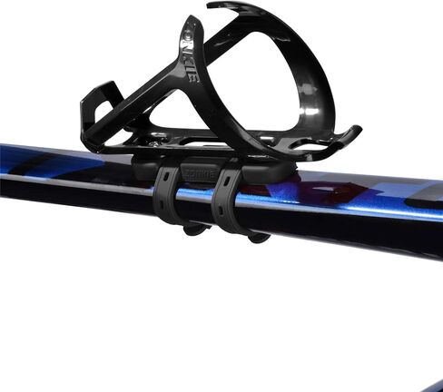 ZONKIE Bicycle Bottle Cages, Plastic Bike Bottle Holder with Cage Mounting Base (Black) in Saudi Arabia
