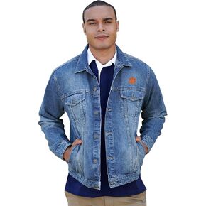 Vantage Apparel Men's Collegiate Roadie Denim Jacket