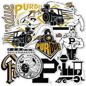 Desert Cactus Purdue University Sticker Boilermakers Vinyl Legals Laptop Gater Bottle Type 2 (T2 Vintage 1)