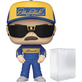 POP NASCAR: Dale Earnhardt Sr. #13 Funko Vinyl Figure (Bundled with Compatible Box Protector Case), Multicolor, 3.75 inches
