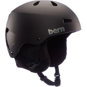 Bern Macon Classic Snowboard Helmet for Men and Women, EPS, All-Season