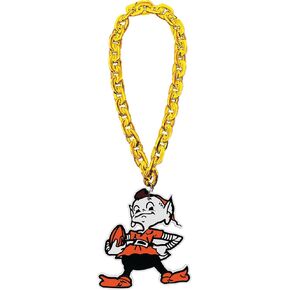 Aminco NFL Cleveland Browns ELF Fan Chain, Gold