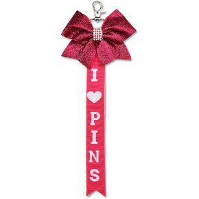 Cheer Bow keychain للاشتعال على حقيبة الظهر إكسسوارات حقيبة الظهر لمقدمي المفاتيح للنساء للنساء سلسلة مفاتيح القوس