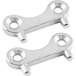 2 Pcs Boat Gas Cap Key, 316 Stainless Steel Deck Fill Plate Key, Boat Gas Key, Boat Gas Tank Key, Boat Fuel Cap Key, Marine Spare Key Replacement for Boat Yacht