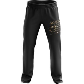 Tactical Pro Supply American Flag Sweatpants - Joggers for Men Women Fitness Workout