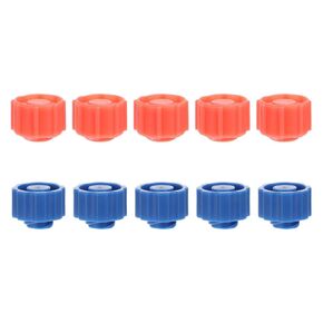 100pcs Plug Luer Lock Caps for Feeding Tubes Plastic Caps for Luer Lock for Dispensing Tip Protective Covers Luer Lock Cover Dispensing Cap
