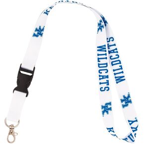 Desert Cactus University of Kentucky Lanyard Wildcats UK Car Keys ID Badge Holder Keychain Detachable Breakaway Snap Buckle (Lanyard D)