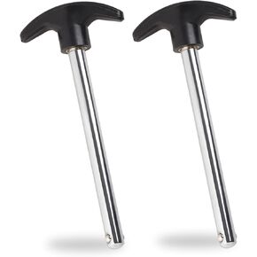 Weight Stack Pin Gym Pin Heavy Duty Replacement Pin Tensile 3/8 Inch Diameter 4.4 Inch Locking Space Suitable for Home Gym Strength Training Exercise Machine