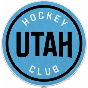 Rico Industries NHL Hockey Utah Hockey Club Primary Shape Cut Pennant - Home and Living Room Décor - Soft Felt EZ to Hang
