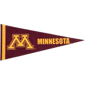 Minnesota Mini Felt Pennant - Size: 4" x 9" - Officially Licensed - 1 Pennant Per Pack