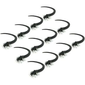 The ROP Shop | (Pack of 12) 9" Hay Accumulator Grapple Hook Kits with U-Bolts, Nuts, Washers