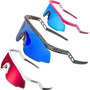 نظارات Pickleball -photochromic الحماية من النظارات الشمسية للرجال ، والأشعة فوق البنفسجية آمنة ، مقاومة للتشويش ، قابلة للتعديل