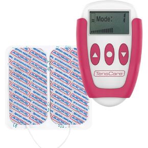 TensCare OVA+ - 4 Tailor Made TENS Programmes for Pain Relief from Period Pain, Dysmenorrhea. Silent Unit to be Used at Home, Work or on The Go