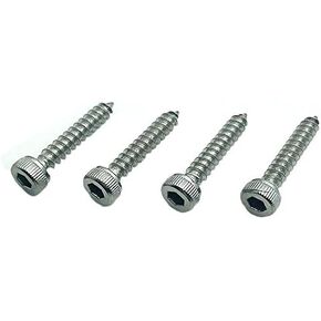 50pcs M3 16mm Stainless Steel Allen Hex Socket Head Cap Self-Tapping Screw