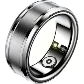 Smart Rings for Men & Women, NFC Fitness Ring with Sleep Body Temperature Monitoring Step Counter Function, IP68 Electronic Gadgets for Video Scrolling Page Flipping (18)
