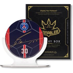 Signables Premium - Paris Saint Germain Mystery Box - Digitally Autographed Sports Memorabilia - Small Signed Sports Collectible Figurines - Unique Football Figures