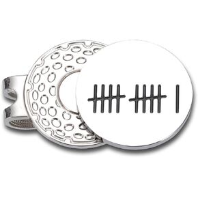 11 Year Anniversay Steel Gifts for Him Ball Marker Hat Clip Magnet Golf Accessories for Men Stocking Stuffers for Women Him 11th Wedding Anniversary Golf Gifts for Men Husband from Wife