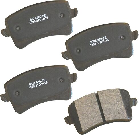Bendix Premium SBM495 Semi-Metallic Rear Brake Pads for Select Models Mercedes-Benz 300CE, 300E, 300SL, 300TD, 300TE, 400E, 500E, 500SL, C36 AMG, C230, C280, E300, E320, E420, E500, SL320, SL500 in Saudi Arabia