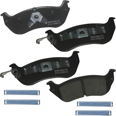 Bendix Premium SBM495 Semi-Metallic Rear Brake Pads for Select Models Mercedes-Benz 300CE, 300E, 300SL, 300TD, 300TE, 400E, 500E, 500SL, C36 AMG, C230, C280, E300, E320, E420, E500, SL320, SL500 in Saudi Arabia