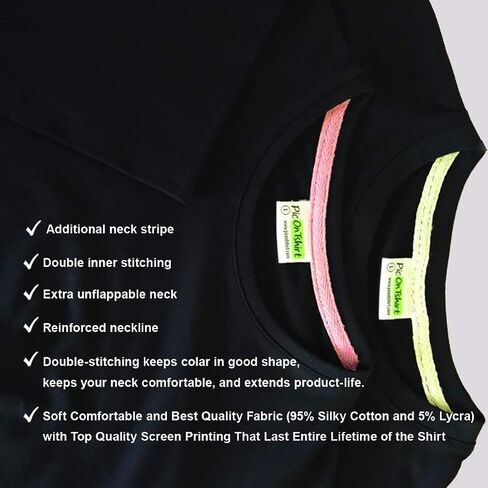 Matching Shirts Set for Couples Him and Her Mr and Mrs Husband Wife T-Shirts Black White Colors Regular Fit Outfits in Kuwait