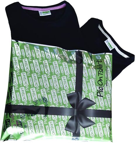 Matching Shirts Set for Couples Him and Her Mr and Mrs Husband Wife T-Shirts Black White Colors Regular Fit Outfits in Kuwait