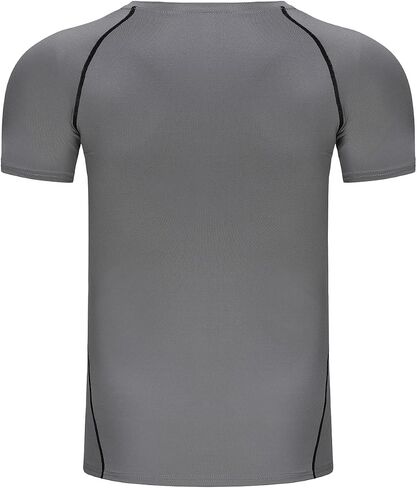 Men Compressoin Quic Dry Shirt Work-Out Shirt in Saudi Arabia