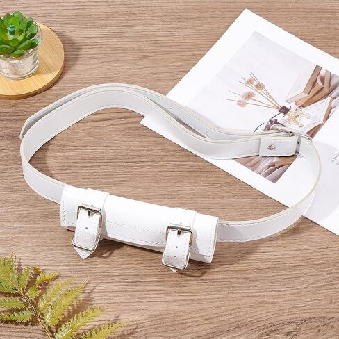 gorgecraft 1 مجموعة القرون الوسطى اثنين مشبك السيف الضفدع الحافظة مع حزام قابل للتعديل التوى السيف الحافظة كاتانا السيف حامل جلد غمد غمد السيف حزام لعيد الهالوين فارس جلد الحبوب الكاملة، أبيض in Kuwait